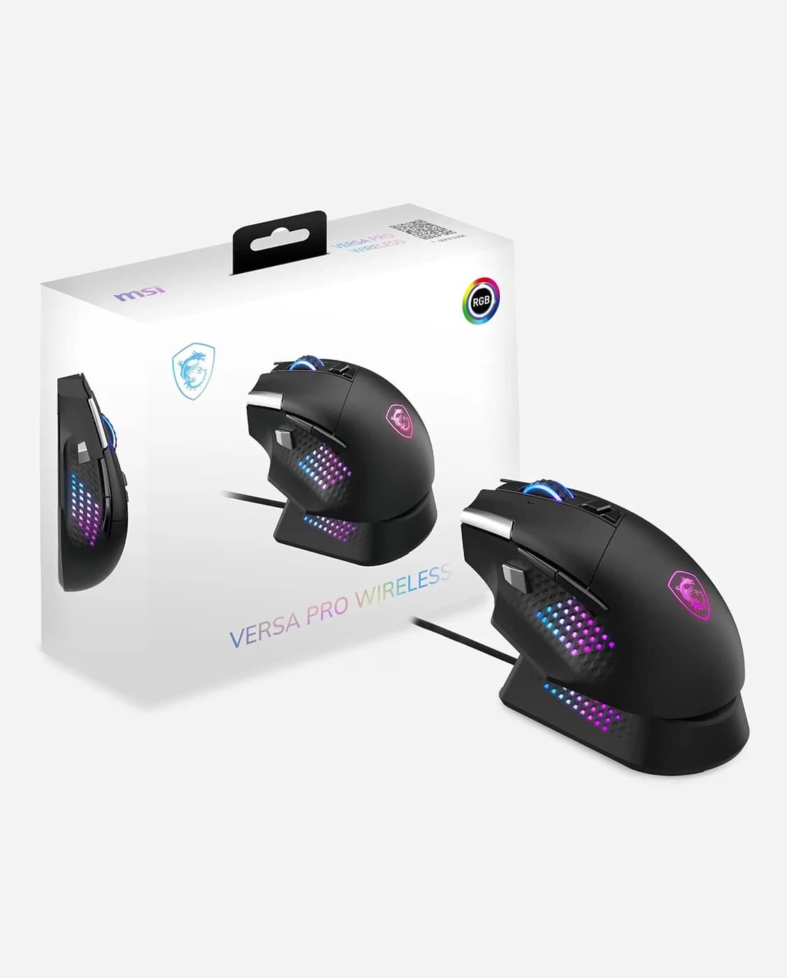 MSI Versa Pro Wireless Gaming Mouse - Black